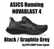 ASICS Running Shoes NOVABLAST 4 1011B693.002 Black / Graphite Grey