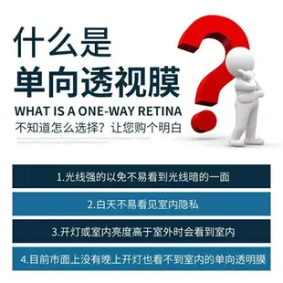 可客製單向透視隔熱膜 隔熱紙 隔熱膜 玻璃貼 抗UV玻璃貼紙 窗戶遮陽防曬膜 防窺膜貼紙 鏡面防爆膜