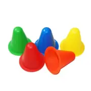 10 Pcs Mini Cones Sport Training Agility Marker Cone Roller Marking Cup