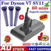 NEW Battery & Filter For Dyson V7 Animal V7 Motorhead V7 Advanced V7 Fluffy SV11