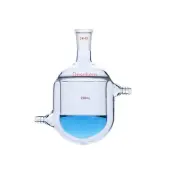 24/40 Jacketed Glass Flask Single Neck Reactor Reaction Vessel Jacket Bottle