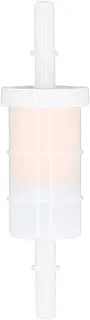 Fuel Filters Pipe, Translucent In Line Fuel Filter, Lightweight Outboard Gasoline Filter, Replacement Inline Outboard Gas Filter for Inline Filters