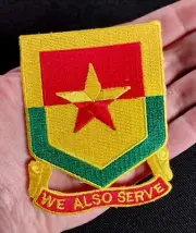 313rd Cavalry Regiment DUI CREST ~ WE ALSO SERVE ~ US Military ARMY Patch