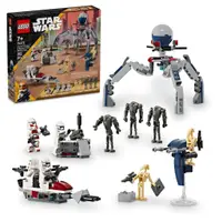 在飛比找蝦皮商城優惠-LEGO 75372 複製人與戰鬥機器人大戰 樂高® Sta