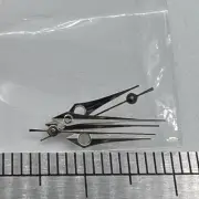 Silver Long Watch Hands Set Without Lume for Miyota 2035 2115 2105 2305 Movement