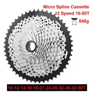 12 Speed 10-50T 52T MTB Cassette Micro Spline Mountain Bike Sprocket Flywheel