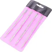 CRILSTYLEO Complete Nail Tools Set 8pc Cuticle Remover Kit Pusher Push Stick for Salon Home