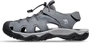 [CAMEL CROWN] Men's Hiking Sandals Anti-Slipping Athletic Water Shoes with Arch Support Closed Toe Outdoor Summer Camping Sandal for Beach