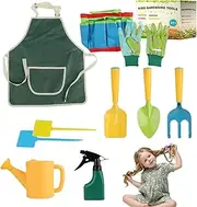 Toddler Gardening Set,20Pcs Kids Gardening Set Mini Portable Educational Kids Gardening Tools for Outdoor,Gardening Tool for Kids
