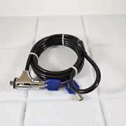 CODi Laptop Cable Lock w/ 2 Keys – 6' Heavy-Duty Steel Security Lock – Brand New