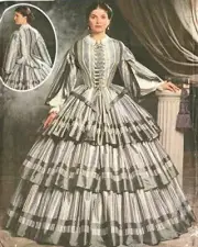 Simplicity Sewing Pattern 9761 Misses Civil War Dress / Gown 14-20