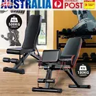 MAX Foldable Adjustable SitUp Weight Bench Fitness Flat Incline Decline Home Gym