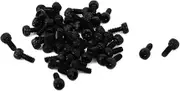 uxcell M1.6 x 4 Hex Bolt Socket Head Cap Machine Screws Fasteners Black 50 Pcs