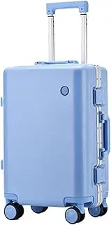 [Ｗoowayo] Carry On Luggages Suitcase Cabin Luggage Multifunctional Partition Trolley Case Light Password Travel Hardside Luggage Luggage Suitcases (E 20inch)