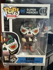 Funko POP DC Super Heroes BANE 412 Day of the Dead/ W Protector