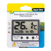 Aqua One Easy Read LCD Stick on Thermometer (10302)