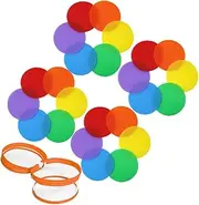 YARNOW 1Set Agility Training Carpet Markers for Sports Early Learning and Home Exercise Activities Easy to Attach and Versatile Marking Tools