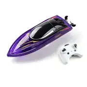 JJRC S13 RTR 2.4G RC Boat LED Light Capsized Reset High Speed Racing Waterproof Ship Vehicles Models Toys