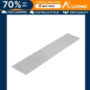 Gutter Guard Aluminium Mesh 60M 100x20cm Silver Leaf Protection Drainage S OM-60