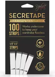 Uplift Secret Fashion Clothing Tape Double Sided - Clear Tape for Clothes, Body,