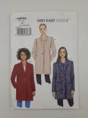 Vogue Sewing Pattern 9133 V9133 Misses Unlined Jacket Size L-XXL NEW