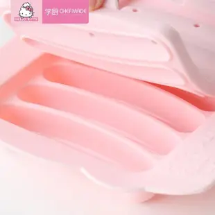 【Chefmade學廚原廠正品】Hello kitty矽膠熱狗造型模具(KT7073凱蒂貓矽膠香腸模具)