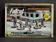Brotherhood of Steel COMBAT PATROL Fallout Wasteland Warfare Modiphius New
