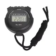 Sport Stopwatch Timer Single Row Display 2 Channel Waterproof Digital HR