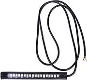 MAGICLULU 2Pcs Flexible LED Light Strips for Motorbike License Plate High Brightness Motorcycle Taillight Brake Light Turn Signal Lights with Adhesive Mounting Tape