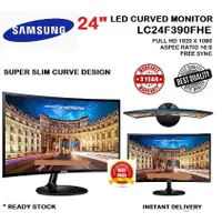 在飛比找蝦皮購物優惠-SAMSUNG 三星 24 英寸 LC24F390FHE L