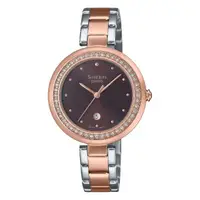 在飛比找momo購物網優惠-【CASIO 卡西歐】SHEEN奢華水晶環指針錶(SHE-4