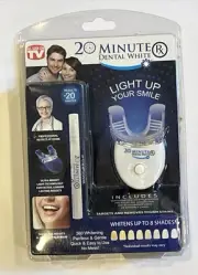 NEW 20 Minute White Smile As Seen On TV Teeth Whitening Kit Sealed