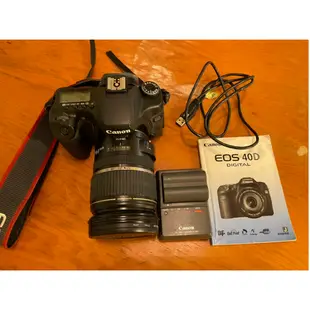 中古 Canon EOS 40D 單眼相機 含 鏡頭 EF-S 17-55mm f/2.8 送CF卡 看到的都有