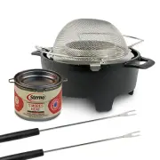 70277 Smores Maker Jr Table Top Smores Fire Pit, Portable, Cordless, -Safe, Grea