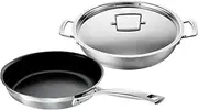 [Le Creuset] 3 Ply Stainless Steel Cookware Set (2 Pieces)