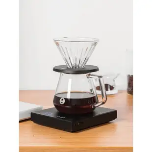 泰摩黑鏡BASIC+咖啡電子秤 意式手沖器具專用 咖啡豆克稱稱重計時