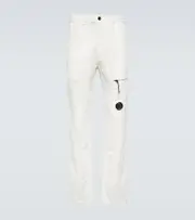 [C.P. Company] C.P. Company Cotton and linen straight pants UK 34 white
