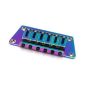 KD By AxLabs Nighthawk-style Trapezoid Plate Hardtail Bridge - Burnt Chrome