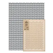 Reusable PLASTIC Wall STENCIL Template 23.2″ x 37.4″ CONNECTED DOTS - MOLECULES
