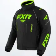 FXR Men's Octane Snowmobile Jacket Lime Green M 2XL 220014-1070