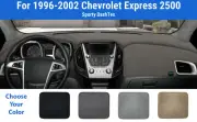 Dashboard Dash Mat Cover for 1996-2002 Chevrolet Express 2500 (DashTex) (for: Chevrolet)