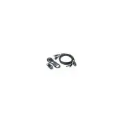 Iogear G2L7203UTAA3 10 FT. DUAL VIEW DVI, USB KVM CABLE KIT WITH AUDIO (TAA)