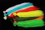 11 Colors Crimped Kinky Synthetic Fiber Clouser Fibre Minnow Fly Tying Materials