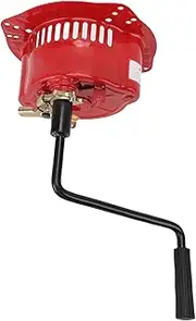 Replacement Starter, Hand Crank Engine Automotive Starter Motors, Hand Crank Replacement for 170F 173F 178F 186F 188F 192F 195F Assembly for Vertical Air Cooled Engine