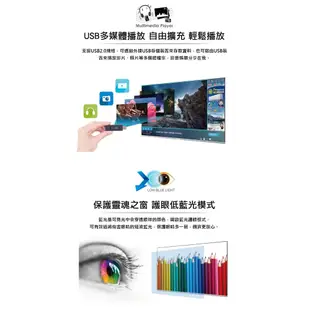 賣家免運【禾聯HERAN】HD-50TDF66 4K全面屏50吋顯示器 液晶顯示器+視訊盒 液晶電視