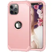 MCC Impact iPhone 11 Pro Max Shockproof 3in1 Rugged Case Cover Apple ProMax [Rose Gold]