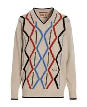 Jacquard sweater IT42 Nude