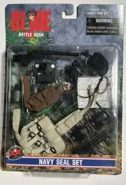 1999 GI Joe Battle Gear G.I. Joe Navy Seal Set Hasbro New