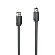 Alogic EL2DVB-03 Elements 3m TV Antenna Cable with Adapters, Premium Quality Cable