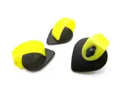 Fred Kelly Bumblebee Thumb Picks 3 Pack Jazz Teardrop Large Size Light